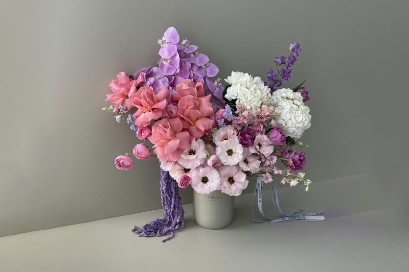 آموزش گل آرایی دسته گل