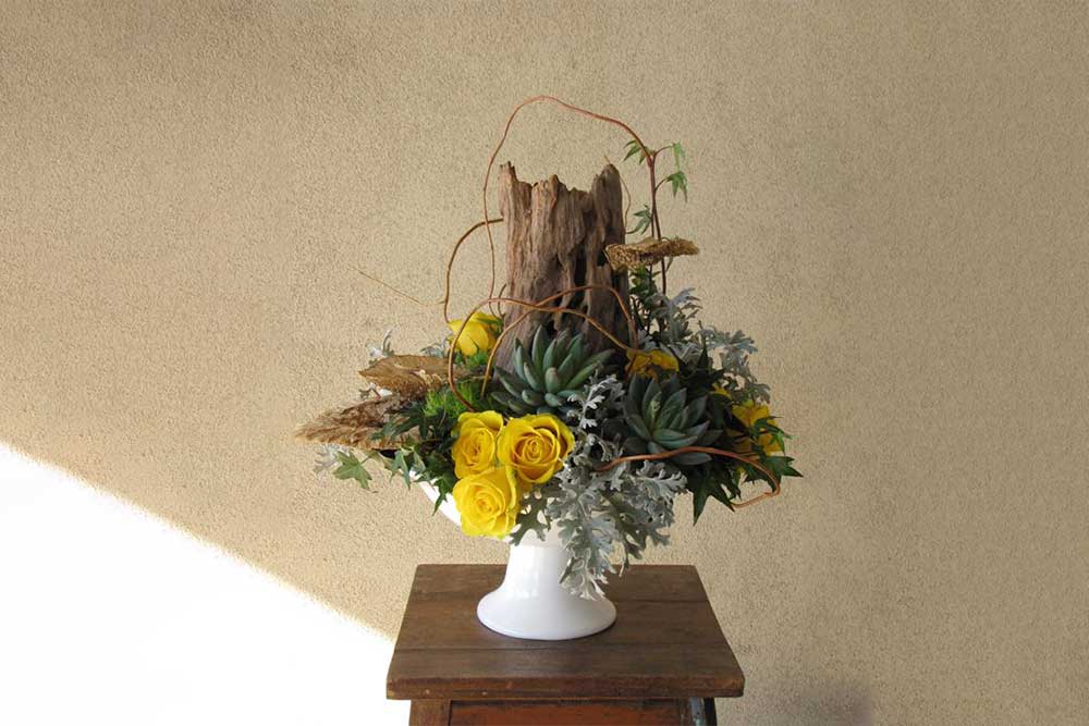 آموزش گل‌آرایی روی اسفنج