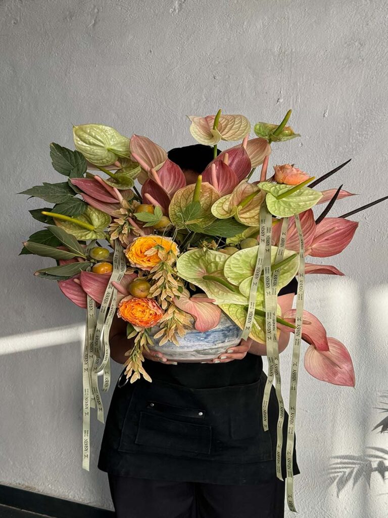 گلدان آنتوریوم